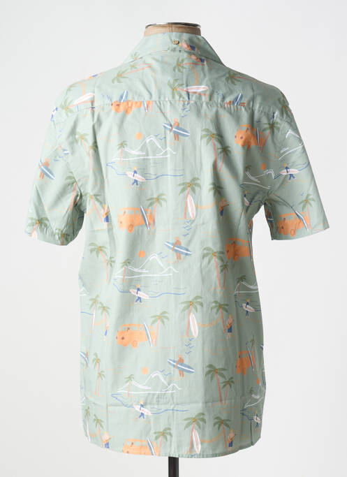 Cămașă cu mâneci scurte verde FAGUO bărbat