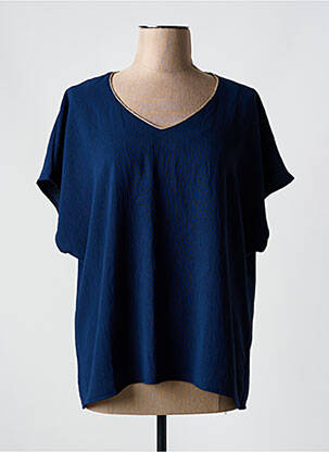 Bluză albastru GRIFFON femeie