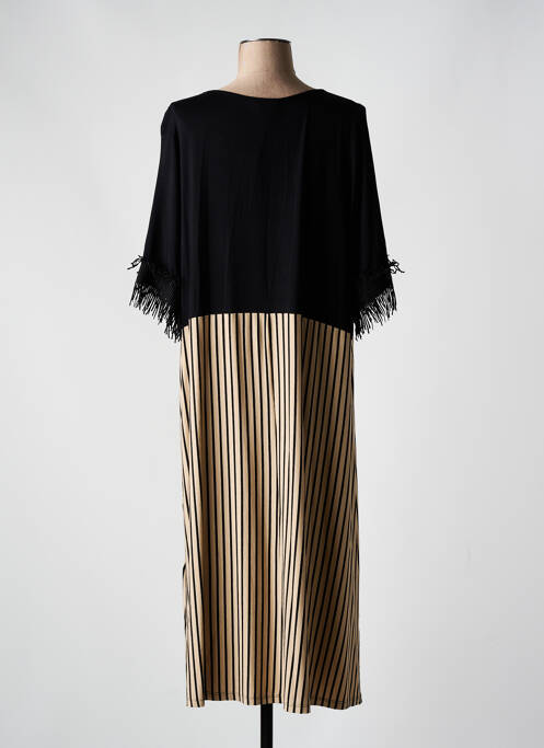 Rochie midi negru SOPHIA CURVY femeie