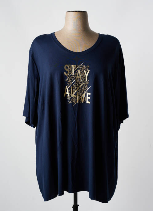 Tricou albastru MONA LISA femeie