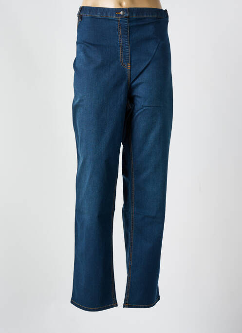 Blugi cu croială slim albastru ADELINA BY SCHEITER femeie