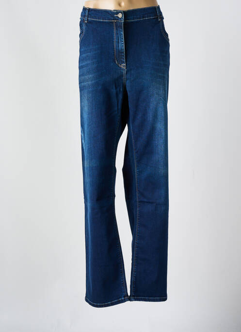 Blugi cu croială dreaptă albastru NO SECRET femeie