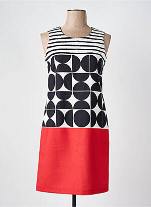 Rochie scurtă negru HIPPOCAMPE femeie