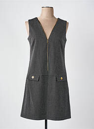 Rochie scurtă fără mâneci fără mâneci negru HIPPOCAMPE femme
