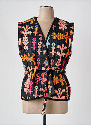 Vestă fără mâneci negru AN' GE femeie