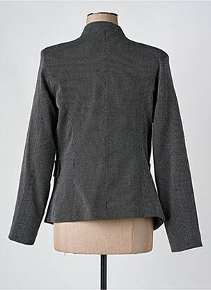 Sacou buzunare negru HIPPOCAMPE femeie
