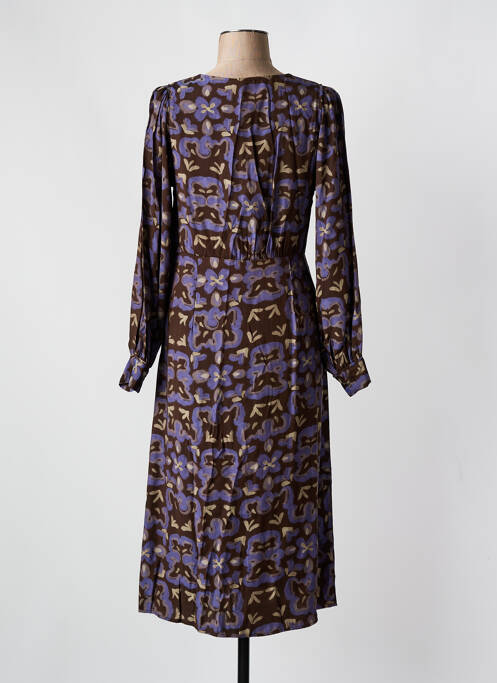 Rochie midi maro SEE U SOON femeie