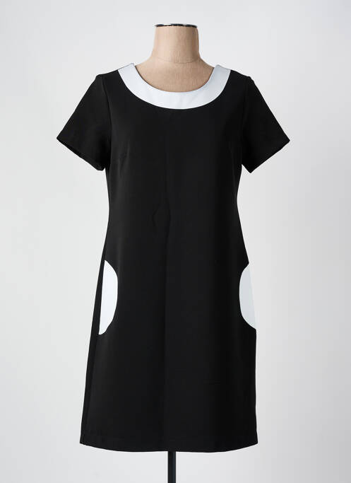 Rochie scurtă negru HIPPOCAMPE femeie