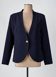 Sacou buzunare albastru HIPPOCAMPE femme