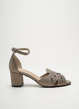 Sandale/Pantofi decupați gri DORKING femeie