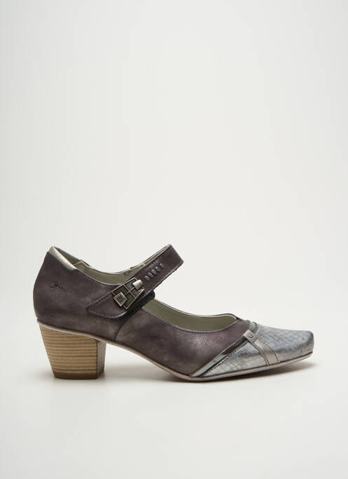 Pantofi cu toc argintiu DORKING femeie