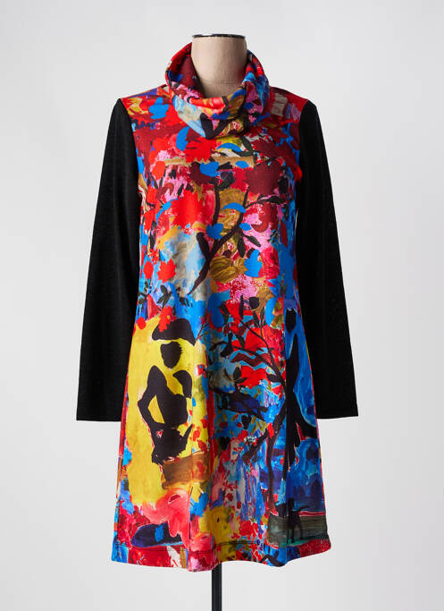 Rochie midi roșu MALOKA femeie