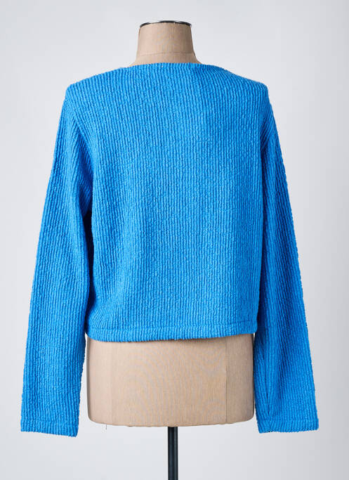 Vestă cu mâneci lungi albastru MALOKA femeie