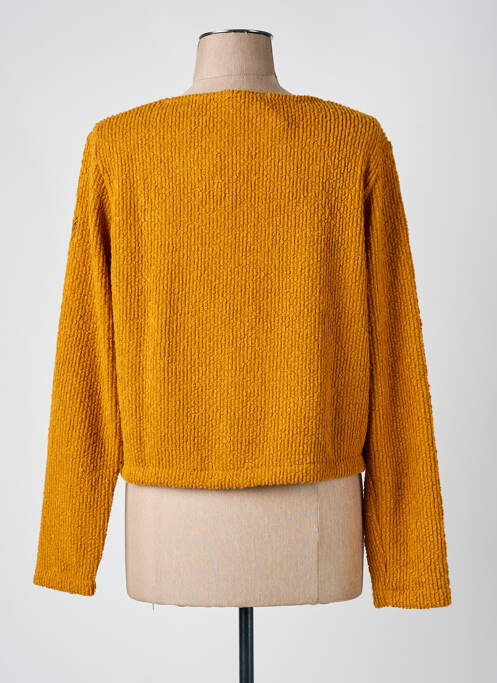 Vestă cu mâneci lungi galben MALOKA femeie