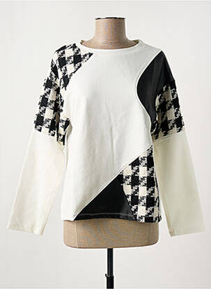 Hanorac alb MALOKA femeie