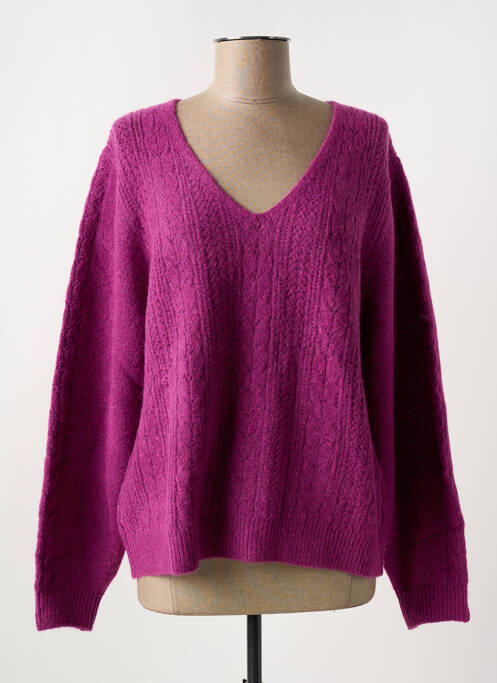 Pulover violet LA FIANCÉE femeie