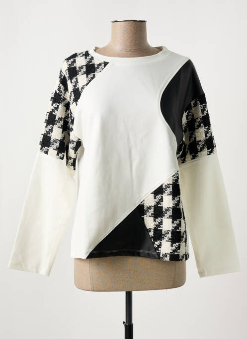 Hanorac alb MALOKA femeie