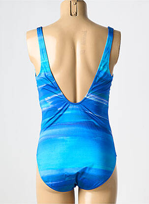 Costum de baie dintr-o singură piesă elasticitate top sutien modelat albastru CHARMLINE femeie