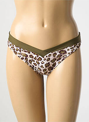 Chiloți de baie verde ANTIGEL femeie