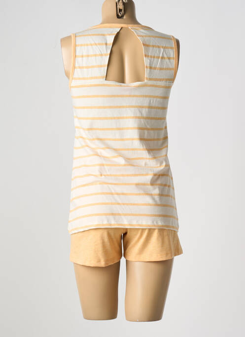 Pijamale scurte portocaliu ROSE POMME femeie