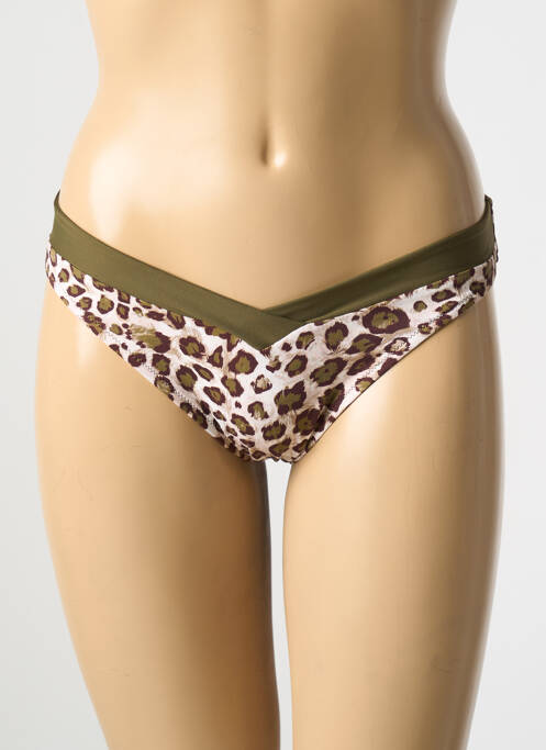 Chiloți de baie verde ANTIGEL femeie