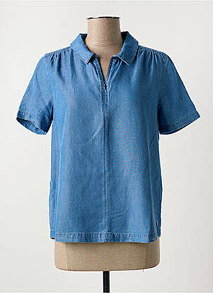 Bluză albastru ÉTYMOLOGIE femeie