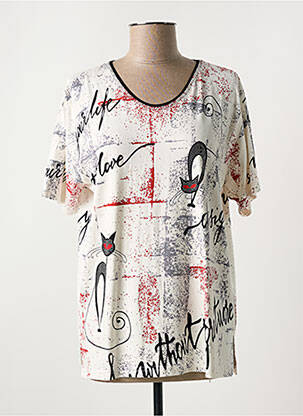 Tricou alb HC MHC femeie