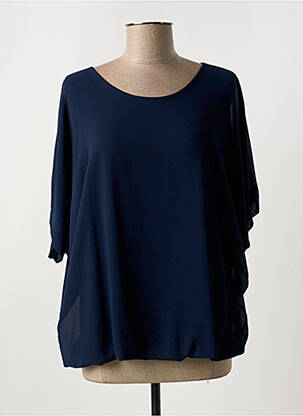 Bluză albastru COULEURS DU TEMPS femeie