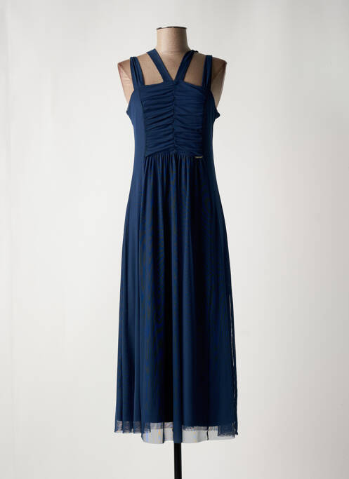 Rochie midi albastru MALOKA femeie