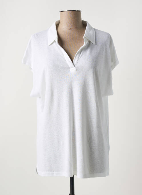 Polo alb MD'M femeie