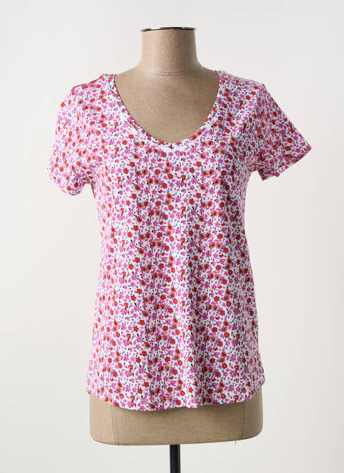 Tricou roz C'EST BEAU LA VIE femeie