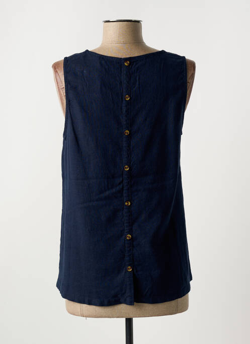 Maiou croială dreaptă fără mâneci albastru ÉTYMOLOGIE femme