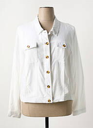 Jachete casual buzunare alb ÉTYMOLOGIE femme