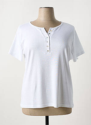 Tricou alb I.ODENA femeie