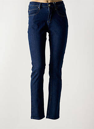 Blugi cu croială slim albastru GEVANA femeie