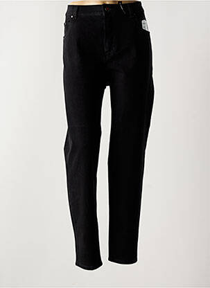 Blugi cu croială slim negru ANNA MONTANA femeie