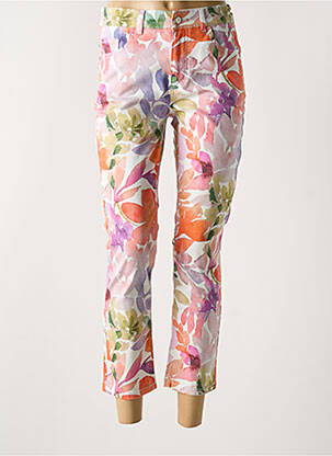 Blugi cu croială slim portocaliu ANNA MONTANA femeie