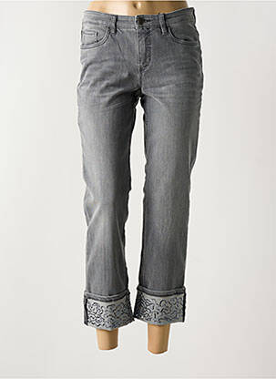 Blugi cu croială dreaptă gri STARK femeie