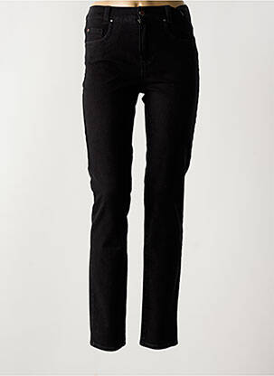 Blugi cu croială slim negru ANNA MONTANA femeie