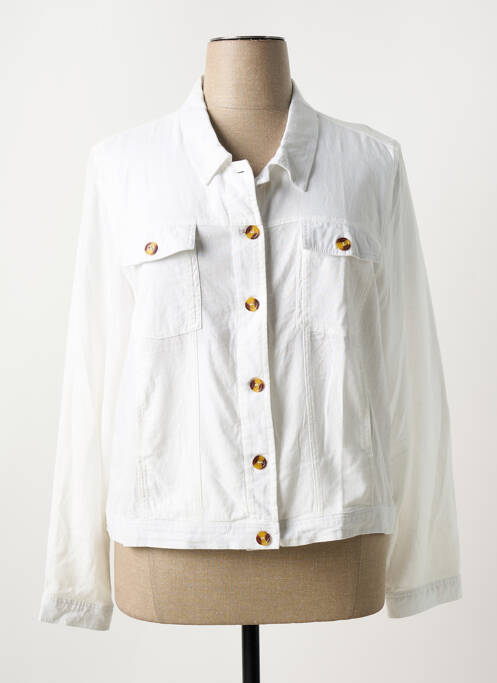 Jachete casual alb ÉTYMOLOGIE femeie