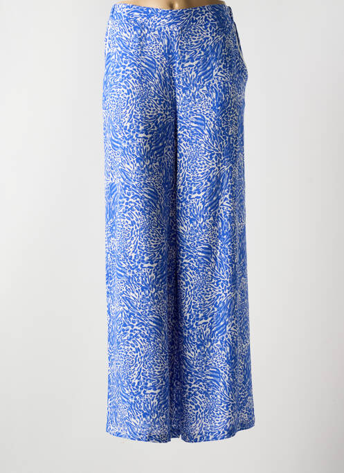 Pantalon larg albastru ÉTYMOLOGIE femeie