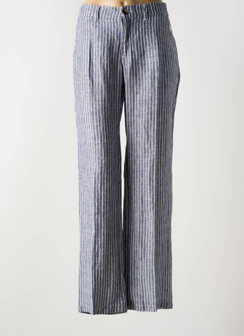 Pantalon drept gri ANNA MONTANA femeie