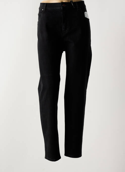 Blugi cu croială slim negru ANNA MONTANA femeie