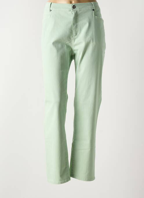 Blugi cu croială slim verde ANNA MONTANA femeie