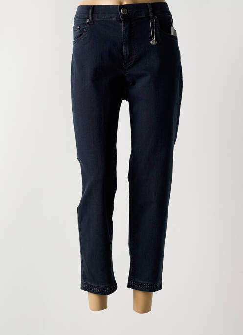 Blugi cu croială slim albastru ANNA MONTANA femeie