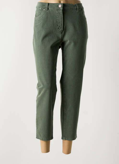 Blugi cu croială slim verde ANNA MONTANA femeie