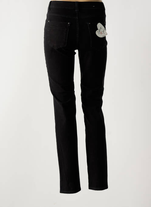 Blugi cu croială slim negru ANNA MONTANA femeie