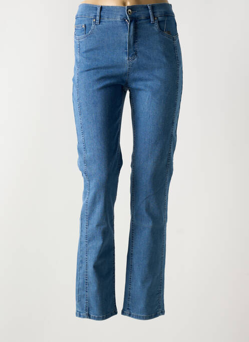 Blugi cu croială slim albastru ANNA MONTANA femeie