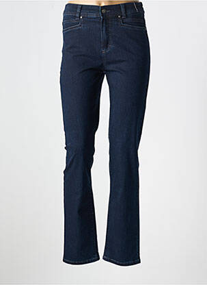 Blugi cu croială slim albastru ANNA MONTANA femeie