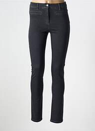 Blugi cu croială slim elasticitate mărime normală negru PAUSE CAFE femme